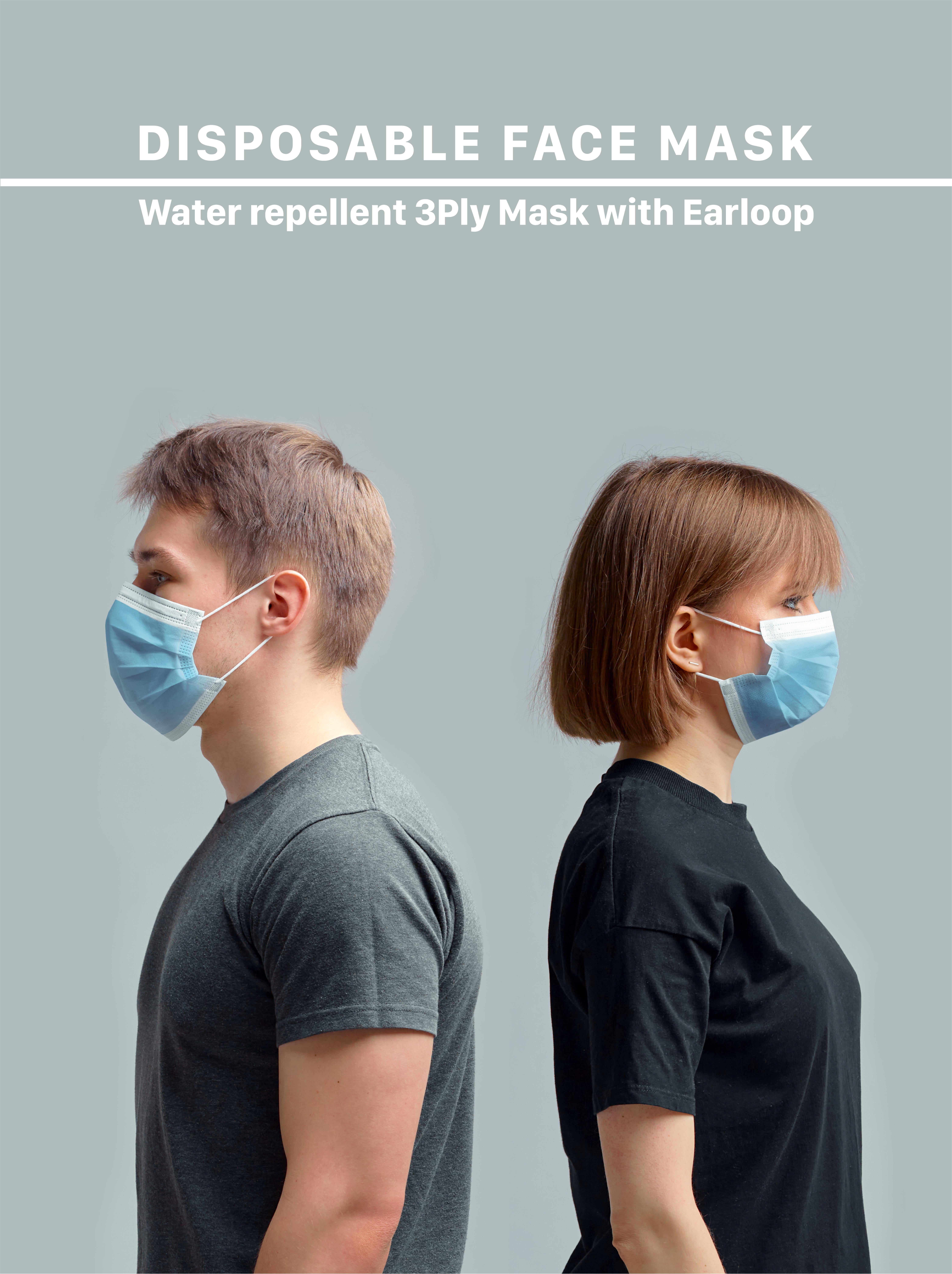 Ma Croix 3 Ply Disposable Face Masks