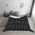 thumbnail image 6 of KLL New Year Print Fleece Throw Blanket, Horizontal Fleece Bedding Cute Soft Blankets Comfy Fleece Flannel Plush Home Decor for Couch & Bed -50"x40", 6 of 9