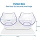 thumbnail image 2 of Cuencos dobles YONGSHENG para perros y gatos elevados 15 grados, 2 of 5