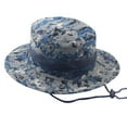 thumbnail image 1 of Chapeaux Bob Plein Air Randonnée Pêche Chapeau de Pêcheur Chapeau Décontracté Jungle à Bord Rond Chapeau de Randonnée pour Hommes et Femmes Chapeaux Bob Chapeaux d'Hiver, 1 of 1