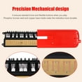 thumbnail image 5 of EASTROCK 37 Keys Melodica Air Piano Keyboard with Oxford Bag & Double Blowpipes for Beginners,Red, 5 of 6