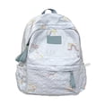 thumbnail image 4 of ibiyuan School Bag for Middle Elementary High School for Ages 5th 6th 8th 10th Bow Tie Print Daypack Lightweight Frame for Daily Commute Campus Travel, 4 of 9