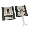 thumbnail image 3 of LOVIVER 3X T Shape Entry Door Latch Compartment Replacement Accessories RV Holder, 3 of 8