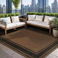 thumbnail image 4 of Beverly Rug Floral Bordered Washable Outdoor Indoor Area Rugs 9x12 Gold, 4 of 8