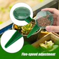 thumbnail image 3 of Hyasfey 2 Pcs Mini Seeds Spreader Adjustable Seeds Dispenser with 5 Settings Manual Mini Sowing Tool for Tiny Seeds Home Gardening, 3 of 7