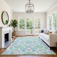 thumbnail image 7 of Addison Rugs Mayfield Premium Machine Washable Traditional Global White Rectangle Rug, 10' x 14', 7 of 7