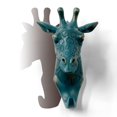 thumbnail image 1 of Gancho de Pared HERNGEE Cabeza de Jirafa Resina Bronce Rústico, 1 of 6