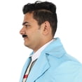 thumbnail image 5 of HPO Men's Human Hair Mustache Cosplay Facial Hair, 5 of 7