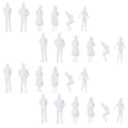 thumbnail image 3 of 50pcs The Uncolored Model Sand Table Model Miniature People Model For Landscape, 3 of 8