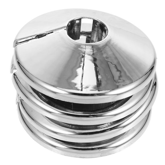 FRCOLOR 4pcs  Pipe Cover Plate Bathroom Decor Plastic Plumbing Fitting Toilet Pipe Cover Plate Pipe Cover Decoration Toilet Flange Cover