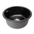 thumbnail image 1 of Single Bowl Kitchen Sink, Stainless Steel Erosion Resistance Nano Black Undermount Small Kitchen Sink Simple Design  for Kitchen, 1 of 7