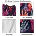 thumbnail image 4 of luoweisi Men's Beach Shorts Quick Dry Swim Trunks with Mesh Lining Halloween Scary Hands L, 4 of 5