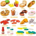 thumbnail image 3 of Juguete de comida Cutting Play JASNKKONT 87 unidades para niños con cesta, 3 of 6