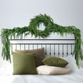 thumbnail image 5 of FeiFu Artificial Christmas Wall Hanging Vines Festive Holiday Decorative Vines for Home Wall Door Mantle Christmas Decoration(2Pcs), 5 of 5