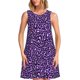 thumbnail image 1 of Balery Purple Leopard Vestidos de verano para mujer con estampado: vestido holgado sin mangas, vestido playero informal y cómodo para días calurosos., 1 of 7