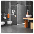 thumbnail image 4 of Juego Accesorios Baño Acero Inoxidable 21 Piezas, 4 of 5