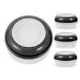 thumbnail image 4 of FUTUREORYY Patin Anti-Vibration 4 Pcs Blanc Tpr pour Meubles et Rondelles Absorbant les Chocs 7.6X7.6X1.6In, 4 of 8