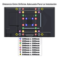 thumbnail image 4 of Soporte De Techo Para Tv Monitor 32 A 80 Pulgadas Máx 45kg Malubero, Negro, 4 of 4