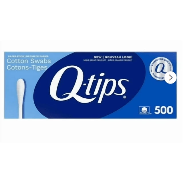 Q-tips Original Cotton Swabs, 500 Cotton Swabs