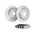 thumbnail image 3 of KarParts360 For Kia Sportage 2023 2024 2025 Brake Rotor Set Rear | Cast Iron | Plain Rotor | Performance/Racing, 3 of 4