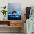 thumbnail image 5 of Qisvanset 12x16 Inch Vibrant Wildflower Meadow Sunset Oil Painting Canvas Print Wall Art, 5 of 5