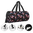 thumbnail image 3 of Easygdp Surfing Santa Bolsa de Viaje, Bolsa de Mano, Bolsa de Gimnasio, Bolsa de Equipaje para Viaje, 3 of 6