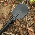 thumbnail image 4 of Funciones de pala plegable, pala plegable multifuncional para cortar ramas, camping, supervivencia, senderismo y jardinería (pala plegable+bolsa con cremallera verde militar) ER, 4 of 5