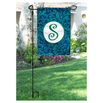Online Store 19 in / 42 in Garden Flagpole with Rust Resistant