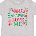 thumbnail image 4 of Inktastic Mamaw and Papaw Love Me Girls Toddler T-Shirt, 4 of 5
