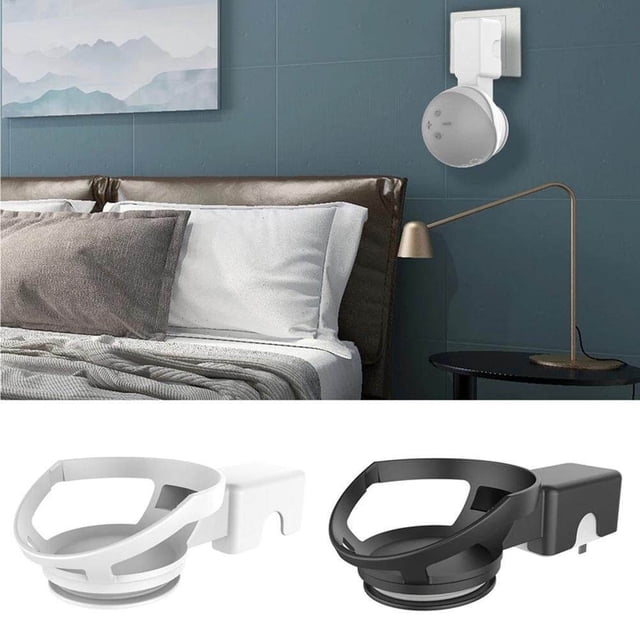 Baohd Support Mural Compatible pour Haut-Parleur Echo Dot 4ème Génération Étagère Murale Support Gain de Place