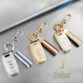 thumbnail image 7 of for Audi Key Fob Cover with Nylon Webbing Keychain, Fashionable Matte Metallic Soft Case for for Audi A3-A8 Q5 Q8 R8 RS4-RS7 S4-S8 SQ5, 7 of 7
