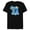 Black, variant on Donald Duck Varsity 34 - Short Sleeve Blended T-Shirt for Adults - Customized-Purple