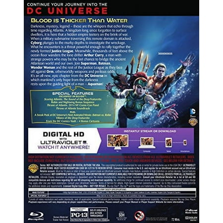 Justice League: Throne of Atlantis [Blu-ray] [2015]