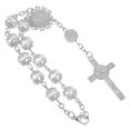 thumbnail image 2 of Colgante de rosario para coche, adorno colgante, pulsera de rosario, cruz, accesorio para espejo retrovisor de coche, 2 of 7