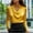 A206 Yellow, variant on Xdegoge Elegant Work Blouses for Women Satin Draped Neckline Long Sleeve Shirts Collared Solid Shiny Lightweight Luxury Tops Business Casual Evening Cocktail Wear