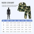 thumbnail image 4 of Cauagu Camouflage Dinosaur Print Men's Long-Sleeve Pajama Set,Soft Button-Front 2Pjs for Men Long Sleeve Men’s Sleepwear-Medium, 4 of 7