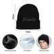 thumbnail image 5 of Gorro Bufanda Tejidos Conjunto Para Frio Invierno Unisex 2pz Negro, 5 of 5