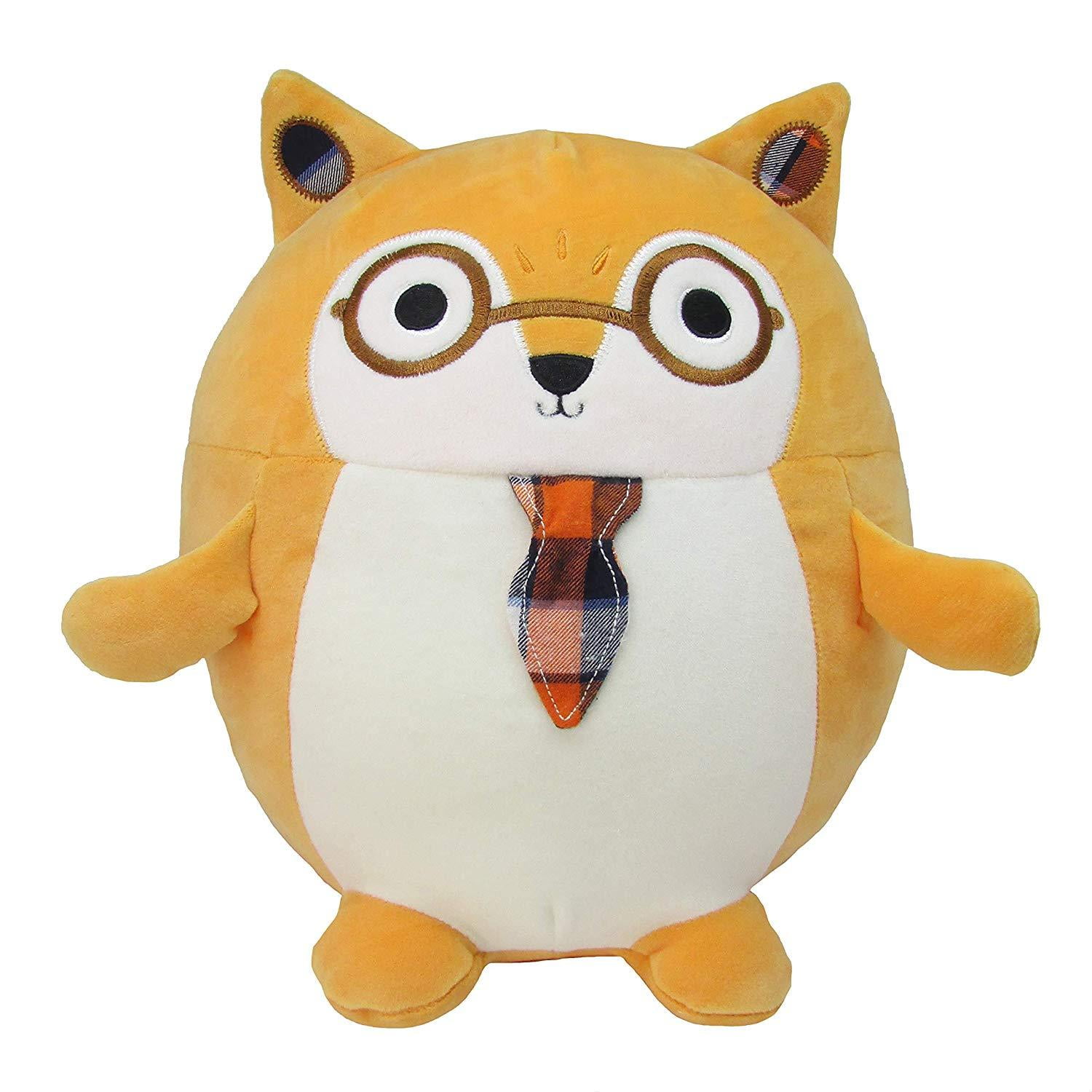 Cuddle Pal - Round Large Weston the Fox with Tie - Walmart.com - Walmart.com