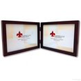 thumbnail image 1 of Lawrence Frames 755975D 7 x 5 Double Espresso Wood Frame, 1 of 1