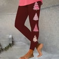 thumbnail image 2 of Aloohaidyvio Pants No Boundaries,Leggings Christmas Women's Christmas Leggings High Waist Stretch Christmas Tights Pants Santa Xmas Leggings, 2 of 3