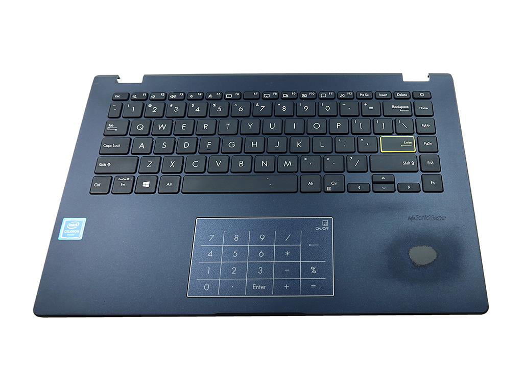 Shinkan Piping Sympton Asus E410M Series US English Keyboard Palmrest Touchpad Assembly  3BBKWTAJN00 Laptop Palmrest Touchpad Assembly - Used Acceptable -  Walmart.com
