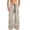 ZA-Khaki trousers, variant on cllios Men's Parachute Cargo Pants with Adjustable Ankle Drawstring Wide Leg Drawstring Waist Loose Utility Trousers s-xl