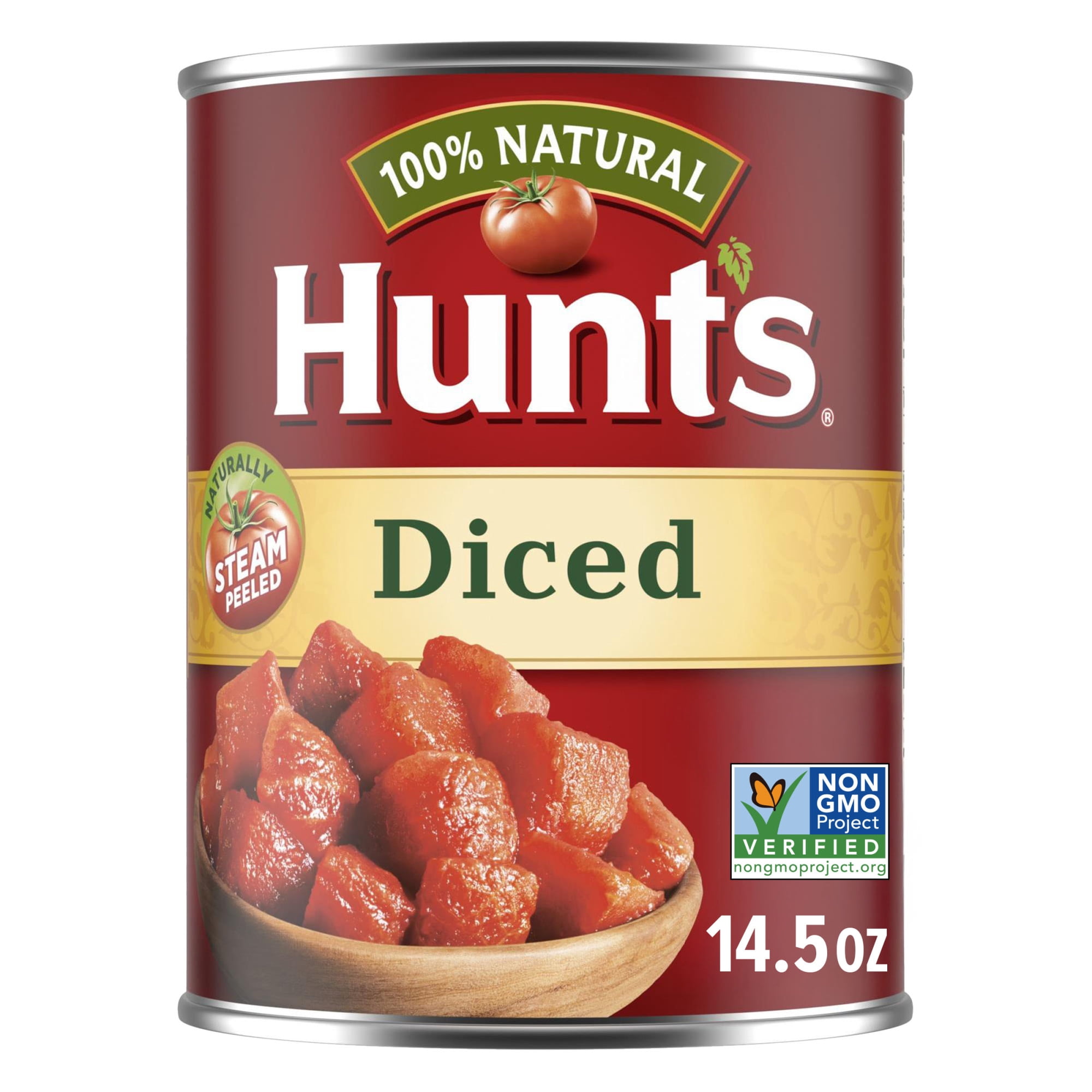 Hunt’s Diced Tomatoes, Perfect for Chili & Soups, 14.5 oz. Can