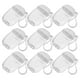 thumbnail image 3 of 9 piezas de desinfectante para la mano Botellas de la loción de la locura de la locura recargable botellas de viaje del llavero de viaje, 3 of 7