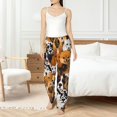 thumbnail image 4 of Disketp Dogs Different Breeds for Women's Pajama Pants - Ultra Soft Fleece Sleep and Lounge Pants (Size: S-3XL)-Small, 4 of 6