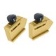 thumbnail image 1 of 2x Línea De Trabajo De Madera Del Bloque De Acero Bloque Fijo De Acero Soledad Bloque de posicionamiento de la regla de acero, 1 of 10