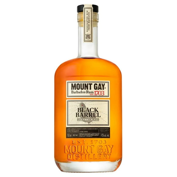 Paquete de 3 Ron Mount Gay Black Barrel 750 ml