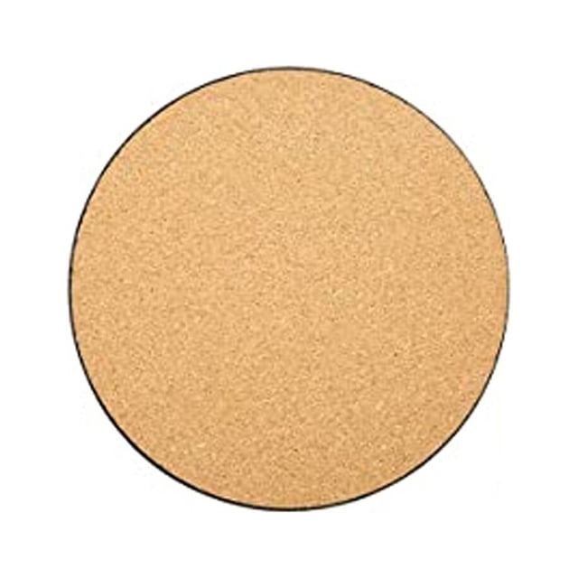 Yuarrent Esteras para plantas Aislamiento térmico natural Superficie lisa Nuevo estilo Larga vida útil Círculos de corcho individuales de Almacenamiento y organización del hogar 10 pulgadas