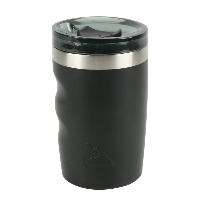 Ozark Trail 12oz Ceramic Lined Black Stainless Steel Insulated