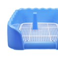 thumbnail image 7 of Dog Potty Tray, Puppy Training Tray, Easy to Clean up Urinal with Protection Wall Every Side, Litter Pad Holder Bedpan, Mesh Dog Toilet, 7 of 7